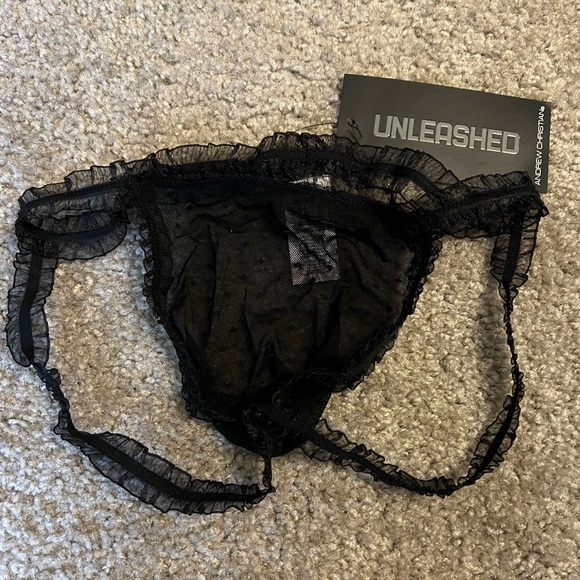 Andrew Christian - UNLEASHED Boudoir Mesh Jock w/ ALMOST NAKED® - Size Medium - Picture 4 of 5
